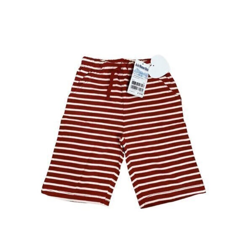 NEW Jojo Maman Bebe Striped Red Shorts